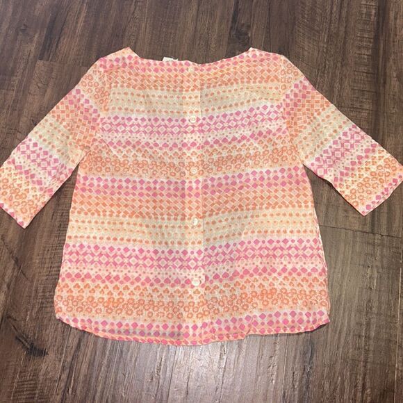 Crewcuts (J Crew) Girls Colorful Top, Size 6/7 - Picture 5 of 7